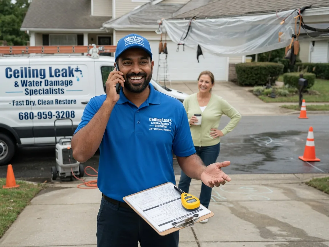 Ceiling Leak Cleanup Varysburg, NY FAQs